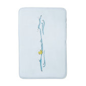 Tapis De Bain Fun mignon canard en caoutchouc Whimsical (Devant (Vertical))