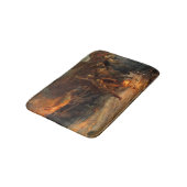 Tapis De Bain Funérailles d'un viking (par Frank Dicksee) (Angle)