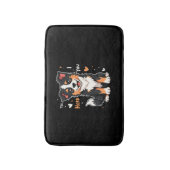 Tapis De Bain Funky Australian Shepherd Maman Cadeaux Aussie Oui (Devant (Vertical))