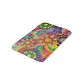 Tapis De Bain Funky Mandalas Bath Mat (Angle)
