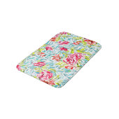 Tapis De Bain Funky Summer Colours Peinture Splatter Art Motif (Angle)