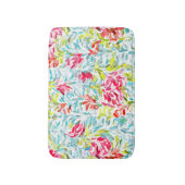 Tapis De Bain Funky Summer Colours Peinture Splatter Art Motif (Devant (Vertical))