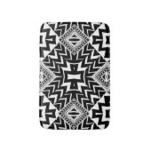 Tapis De Bain Funky Tribal Chevron Motif Mat (Devant (Vertical))
