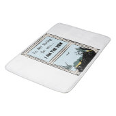 Tapis De Bain Funny Black Cat, je suis la vue (Angle)