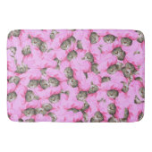 Tapis De Bain Funny Chat rose (Devant)