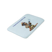 Tapis De Bain Funny Fire Fighter (Angle)