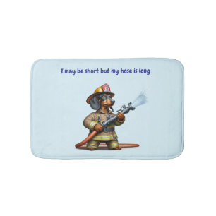 Tapis De Bain Funny Fire Fighter