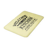 Tapis De Bain Funny kitchen cooking word art  (Angle)