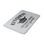 Tapis De Bain Funny kitchen open word art (Angle)