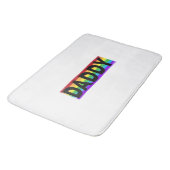 Tapis De Bain Funny Pride papa - Fier gay lesbienne Fa Cadeau (Angle)