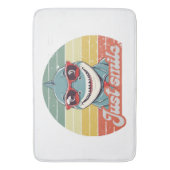 Tapis De Bain Funny requin invitation vous sourire (devant Vertical)