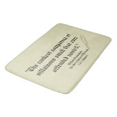 Tapis De Bain Funny Shakespeare citation pour les toilettes puan (Angle)