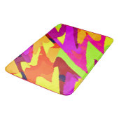 Tapis De Bain Fusion d'art chromatique (Angle)