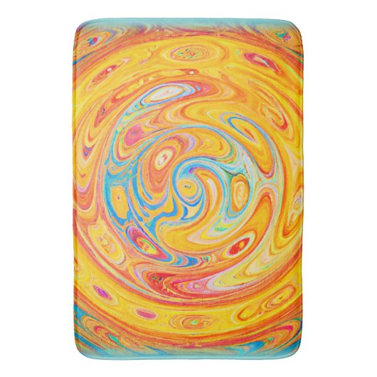 Tapis De Bain Fusion Motif vive (devant Vertical)