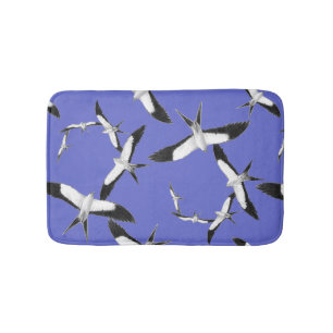 Tapis De Bain Fusionner avec la nature - Cerfs-volants à queue