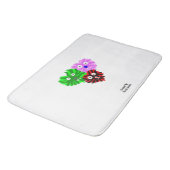 Tapis De Bain Fuzzies cardiaques Gros Mat Bain (Angle)