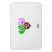 Tapis De Bain Fuzzies cardiaques Gros Mat Bain (devant Vertical)