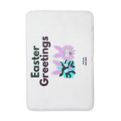 Tapis De Bain Fuzzis de lapin Mat de bain moyen (Devant (Vertical))