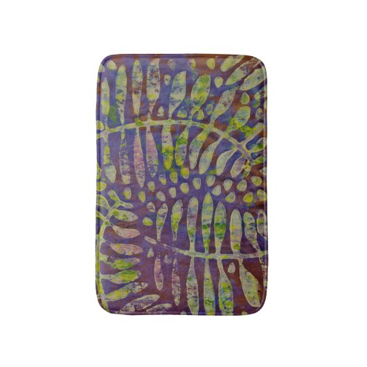 Tapis De Bain Gabarit d'impression Gelli Art Abstrait (Devant (Vertical))