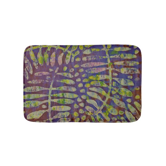 Tapis De Bain Gabarit d'impression Gelli Art Abstrait (Devant)