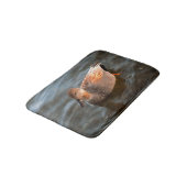 Tapis De Bain Gadwall Duck Drake sur le lac (Angle)