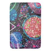 Tapis De Bain Galactic Neighborhood: Abstract Art  (devant Vertical)