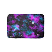 Tapis De Bain Galaxie bleue et violette (Devant)