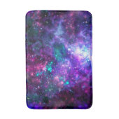 Tapis De Bain Galaxie spatiale violette Ciel rose sarcelle spati (Devant (Vertical))