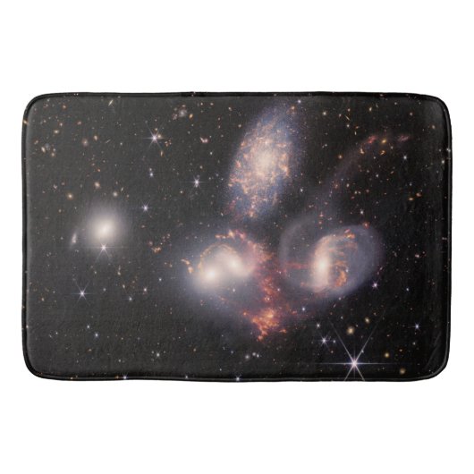 Tapis De Bain Galaxies de l'espace Quintette de Stephan 5 Champ (Devant)