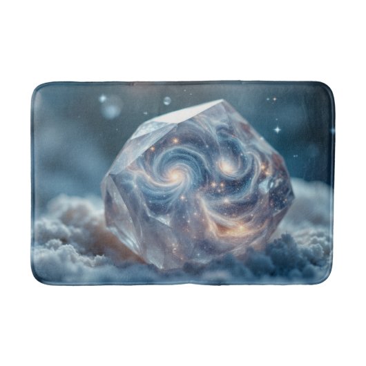 Tapis De Bain Galaxy Stars Guérir Crystal Universe (Devant)