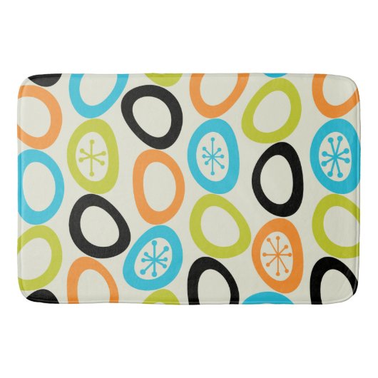 Tapis De Bain Galets modernes du milieu du siècle 3 (Devant)