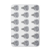 Tapis De Bain Galets Salle de bain (Devant (Vertical))