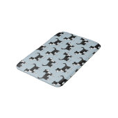 Tapis De Bain Gallois Border Collie Chien (Angle)