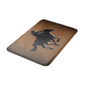 Tapis De Bain Galloping Horse et Cowboy à l'occidentale (Angle)