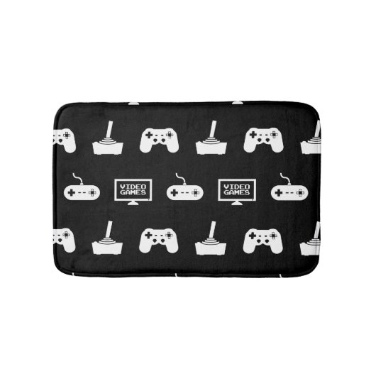 Tapis De Bain Gamer orienté de jeu vidéo de conception de jeu de (Devant)