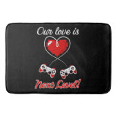 Tapis De Bain Gamer Valentine Bath Mat (Devant)