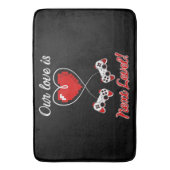Tapis De Bain Gamer Valentine Bath Mat (devant Vertical)