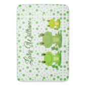 Tapis De Bain Gamme de grenouilles Enfants verts (devant Vertical)