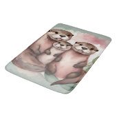 Tapis De Bain Gamme de Otter aquarelle (Angle)