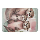 Tapis De Bain Gamme de Otter aquarelle (Devant)