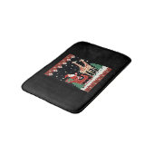 Tapis De Bain Garçons Filles Santa Claus équitation Giraffe Slei (Angle)