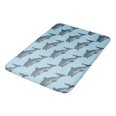 Tapis De Bain Garçons Requin (Angle)