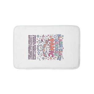 Tapis De Bain Garde du Royaume Licorne Conception de Vecteur Ado