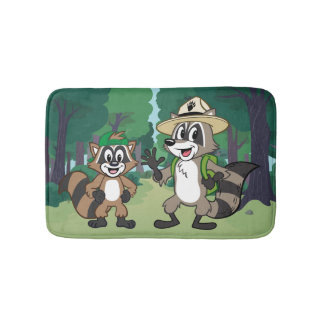 Tapis De Bain Garde forestière Rick et Ricky de Rick | de garde