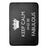 TAPIS DE BAIN GARDEZ LE CALME ET ÊTRE FABULEUX (devant Vertical)