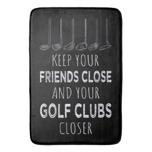 Tapis De Bain Gardez Vos Amis Près Et Vos Clubs De Golf Plus Prè