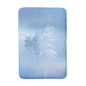 Tapis De Bain Gare de glace de l'aile de fée | Feutre d'iridesce (Devant (Vertical))