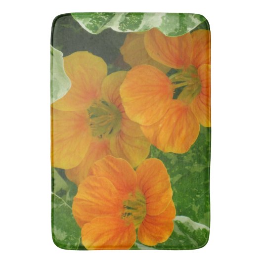 Tapis De Bain Géant Nasturtium Bath Mat (devant Vertical)