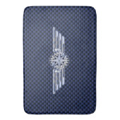 Tapis De Bain Général Air Pilote Chrome Comme Ailes Compass (devant Vertical)