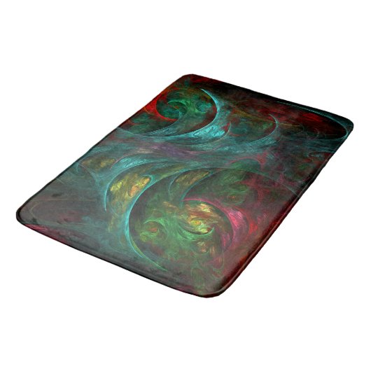 Tapis De Bain Genesis Nova Art Abstrait (Angle)